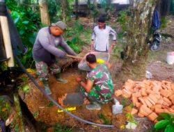 Satgas TMMD Reguler Ke 119 Kodim 0117/Aceh Tamiang Kegiatan Pipanisasi