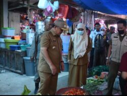 Pj. Bupati Asra Tinjau Pasar Pagi Kualasimpang