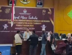 Hasil Pleno KIP Aceh Tamiang, 35 Orang Anggota DPRK Aceh Tamiang Terpilih