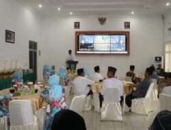 Sentuhan Kemanusiaan : Halal Bihalal Kodim 0104/Aceh Timur Meriahkan Buka Bersama Sambil Berikan Santunan kepada Anak Yatim