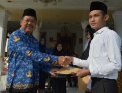 Pengambilan Sumpah Dan Penyerahan SK Pengangkatan Pegawai Pemerintah Dengan Perjanjian Kerja Formasi Tahun 2023