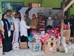 Dinas Sosial Menyalurkan Bantuan Korban Kebakaran di Kampung Rantau Pauh