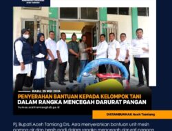 Pj. Bupati Drs Asra Serahkan Bantuan Untuk Poktan