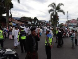 Polres Aceh Tengah Terjunkan Puluhan Personel Amankan Shalat Idul Adha
