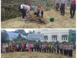 Peringati Hari Bhayangkara Ke 78,Polres Aceh Tengah Lakukan Penanaman Pohon