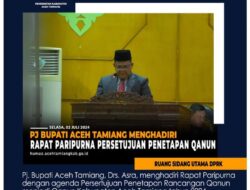 Empat Rancangan Qanun Disetujui Jadi Qanun Kabupaten Aceh Tamiang