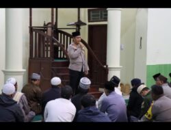 Safari Shubuh di Masjid Al Amin, Kapolres Aceh Tengah Ajak Jaga Toleransi dan Sukseskan Agenda Nasional