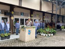 Kasat Lantas Polres Aceh Tengah Sosialisasikan Tertib Berlalu Lintas Kepada Siswa/Wi SMA N 1 Takengon