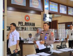 Ombudsman RI Perwakilan Provinsi Aceh Lakukan Penilaian Pelayanan Publik di Polres Aceh Tamiang.