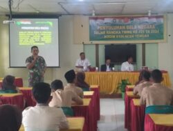 Satgas TMMD Ke 121 Berikan Penyuluhan Wawasan Kebangsaan Bagi Siswa/i SMK N 1 Takengon