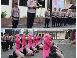 14 Personel Bintara Polres Aceh Tengah Naik Pangkat