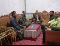 Satgas TMMD Ke -121 Jalin Komunikasi Sosial Dengan Warga