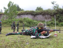 Mengasah Kemampuan Prajurit, Kodim 0106/Aceh Tengah Gelar Latihan Menembak TW Ta 2024