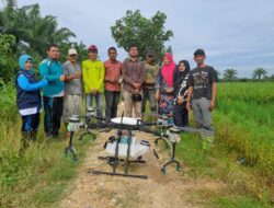 PT. Bayer Indonesia Gunakan Drone Semprot, Kendalikan OPT