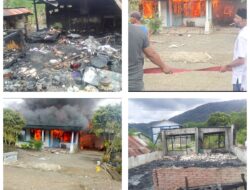Satu Buah Rumah Hangus Terbakar di Kecamatan Jagong Jeget