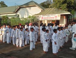 Gelar Ujian Kenaikan Tingkat (UKT) 50 Karateka Dojo KKI Kota Kualasimpang