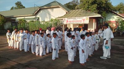 Gelar Ujian Kenaikan Tingkat (UKT) 50 Karateka Dojo KKI Kota Kualasimpang