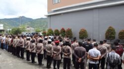 Polres Aceh Tengah Menurunkan 100 Personel Dalam Pengamanan Pleno Penetapan Pasangan Calon Bupati dan Wakil Bupati Terpilih 2024