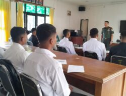 Dandim 0106/Aceh Tengah Mensosialisasikan Rekrutmen TNI AD