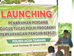 Lounching Perdana Gugus Polri, Ini Kata Pj. Bupati Aceh Tamiang