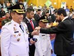 Gubernur Aceh Lantik Armia Fahmi dan Ismail sebagai Bupati-Wakil Bupati Aceh Tamiang 2025-2030