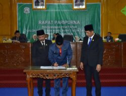 Sah, Ditetapkan Calon Terpilih Bupati dan Wakil Bupati Aceh Tamiang