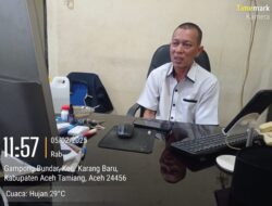 Server Siskeudes Rusak, Desa di Aceh Tamiang Terpaksa Input Data Secara Offline