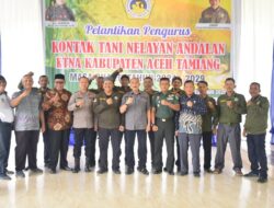 Pengurus KTNA Aceh Tamiang 2024-2029 Dikukuhkan, Pj. Sekda Tekankan Inovasi Potensi Tani dan Nelayan
