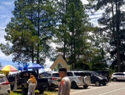 Antisipasi Guantibmas Libur Lebaran Idul Fitri 1446 H, Polisi Aceh Tengah Patroli Tempat Wisata Disertai Himbauan Kamtibmas