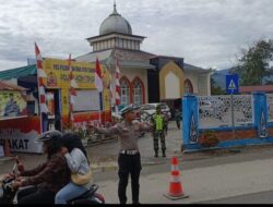 Hari Ketujuh Lebaran Idul Fitri, Polres Aceh Tengah Perkuat Pengamanan Dijalur Mudik Dan Tempat Wisata.