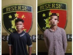 Dua Tersangka Tindak Pidana Pencurian Diamankan Satreskrim Polres Aceh Tengah, Satu Orang Buron