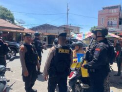 Patroli Gabungan Antisipasi Premanisme Sasar Objek Vital di Bener Meriah
