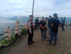 Hujan Tidak Menyurutkan Semangat Jajaran Polres Aceh Tengah, Tetap Semangat Layani Masyarakat Berwisata