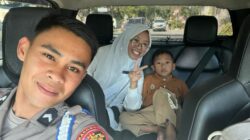 Ngidam Unik, Ibu Hamil di Blang Mancung Bahagia Keliling Takengon Naik Mobil Polisi