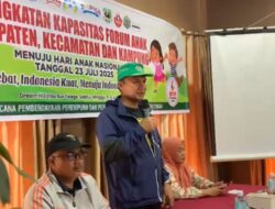 Dinas KBPPPA Aceh Tengah Melaksanakan Kegiatan Peningkatan Kapasitas SDM Forum Anak Aceh Tengah