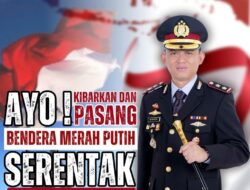 Kapolres Aceh Tengah AKBP. Muhamad Taufiq, S.I.K, M.H: “Ayo Kibarkan Bendera Merah Putih Serentak Mulai 1 Agustus”